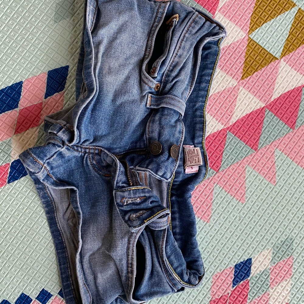 Hollister Denim Shorts Size 1
